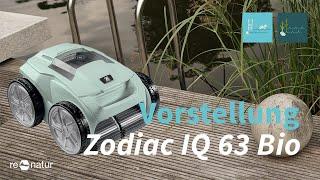 Was bietet der Schwimmteichroboter Zodiac Alpha 63 IQ Bio ? ? ?