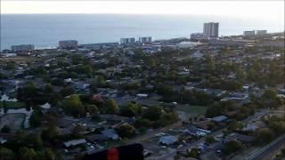 Powered Parachute flying over Panama City Beach, Florida # 4 - SR2cl