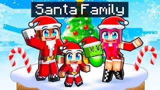 Having A SANTA FAMILY In Minecraft!