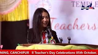 Teachers' Day Celebration 2019 ||   Live From Temple of Learning, Canchipur