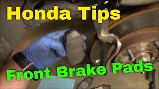 Honda Tips: Accord Front Brake Pads