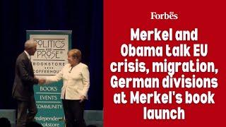 Merkel and Obama reunite, talk EU crisis, migration, German divisions