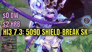 Highlight: HI3 7.3 Fenrysk 509D s0 DW vs Shield Break Weather Shadow Knight