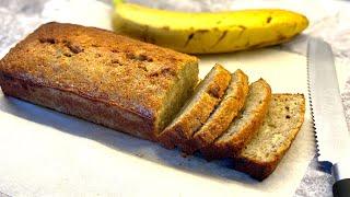 طرز تهیه نان موز خوشمزه برای صبحانه و عصرانه -How to make BANANA BREAD