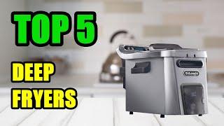 TOP 5: Best Stainless Steel Deep Fryers 2022  | Fast Set-up and Easy to Clean