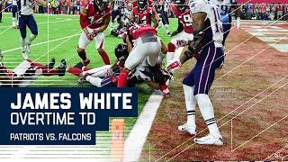 James White Game-Winning OT Touchdown! | Patriots vs. Falcons | Super Bowl LI Highlights