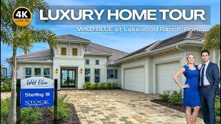 Sarasota New Construction LUXURY Homes | Wild Blue at Waterside Lakewood Ranch - Sterling III Model