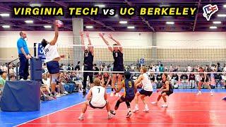 QUARTERFINALS : Virginia Tech vs UC Berkeley (NCVF 2025 Volleyball)