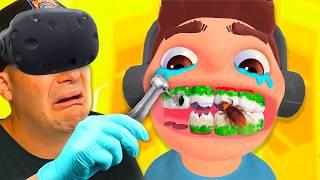 Fixing TEETH from GROSS MOUTHS in VR!