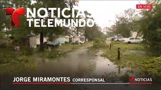 Graves daños e inundaciones en comunidad mayormente hispana en Carolina del Norte | Noticiero