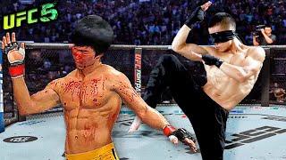 Bruce Lee vs. Kung Fu Blind Master  (EA sports UFC 5)