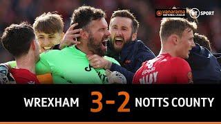 Wrexham v Notts County (3-2) | A title race to remember! | Vanarama National League Highlights