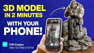 How To Make Instant 3D Models with Just Your Phone - KiRI Engine