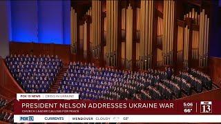 LDS General Conference resumes in-person; President Russell M. Nelson addresses Ukraine war