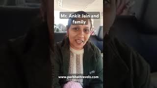 Feedback  Mr. Ankit Jain and family having good time in Himachal #travel #holiday #trip #tourism