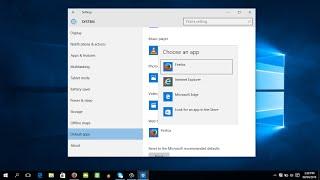 How to Change Default Web Browser in Windows 10