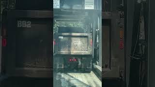 HMA Silo Loafing Asphalt Into Quad DumpTruck #truckingjobs #cdlclassb #heavyhaulers #cdlcareer