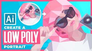 How To Create A Low Poly Portrait in Illustrator