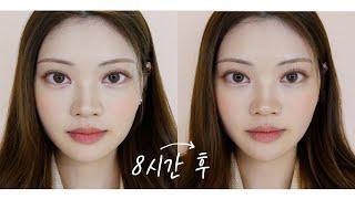 ENG)절대안 번지는메이크업 방법! 하루종일 지속!! LONG-LASTING MAKEUP Tips! All day long/Korean