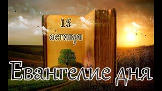 Апостол, Евангелие и Святые дня. Седмица 17-я по Пятидесятнице. (16.10.24)