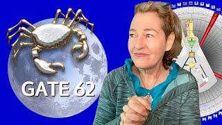 Fires, Fortitude, Cancer Full Moon in Gate 62 | Human Design Transit Report | Dr. Maggie Ostara