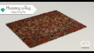 Creating a Rug Using Vray Fur - 3ds Max Tutorial