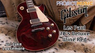 Gibson Les Paul 70s Deluxe Wine Red