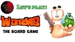 Lets Play Worms the Board Game by @manticgames