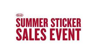 Sunset Kia Summer Sticker Sale PLUS Warranty Protection for Life | June 2019