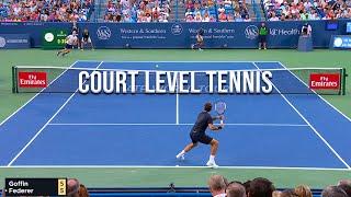 Court Level View Best Points ● Tennis On Another Level Part 6 - Alcaraz Sinner Nadal Federer Djoko