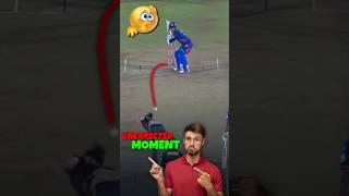 Unexpected Moments in Cricket 