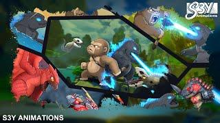 Baby Godzilla vs. Kong, Kaiju Fights – Animation S1 (ULTIMATE FIGHT CUT)