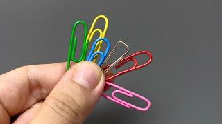 19 Smart Home Hacks 2024 With Paper Clips That You Should Know Because They Are Very Useful