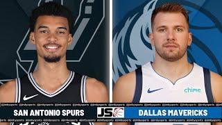 San Antonio Spurs vs Dallas Mavericks | NBA Live Scoreboard 2024