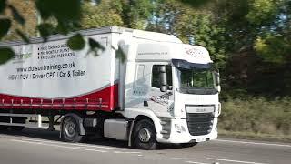 Tips for a driving test approaching roundabouts and junctions in an articulated C+E lorry or truck