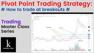 How to Trade at Breakouts || Pivot Point Trading Strategy that works || Investing with Kabir ||