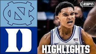 ACC Semifinal: North Carolina Tar Heels vs. Duke Blue Devils | Full Game Highlights | ESPN CBB