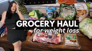 HEALTHY WEEKLY GROCERY HAUL FOR WEIGHT LOSS ON OZEMPIC!!