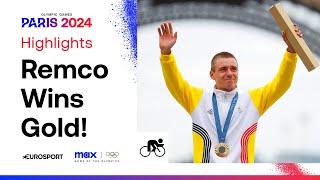 Remco Evenepoel continues his Olympic DOMINANCE!  | Road Race Cycling Highlights #Paris2024