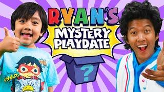 Ryan's Mystery Play Day with MarMar Land! Visiting the Ryan's Mystery Playdate TV Show