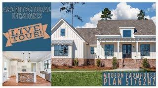 ADHousePlans Modern Farmhouse Plan 51762HZ - LIVE FARMHOUSE BUILD TOUR in Mississippi!