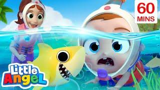 Baby John Explores The Ocean  + More Educational Kids Songs & Nursery Rhymes By Little Angel