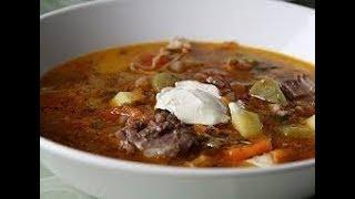 Самый вкусный РАССОЛЬНИК С МЯСОМ, который вы приготовите еще не раз! /MEAT SOUP/