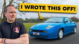 Remember The High Mileage Fiat Coupe I Wrote Off? Look At It Now!