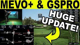 Flightscope Mevo Plus - GSPRO UPDATE! Fusion Tracking, RCT Support & More!