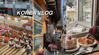 KOREA VLOG  cafe hopping in seongsu, shopping in hongdae, standoil store, lotte outlets, seoul