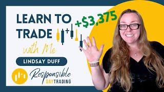 Trading the EMini S&P500 with Responsible Day Trading $+3,375 Following the Trusty MACDs for 1 Hour!