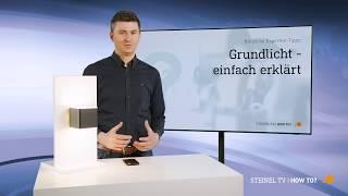 STEINEL Tutorial - Wie nutze ich die Grundlicht-Funktion bei Leuchten mit Bewegungsmelder?