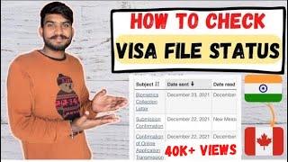 How to check canada visa status online || check visa application online || #jassofficial #canadavisa