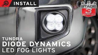 14-21 Tundra Diode Dynamics Stage Series LED Fog Light Install